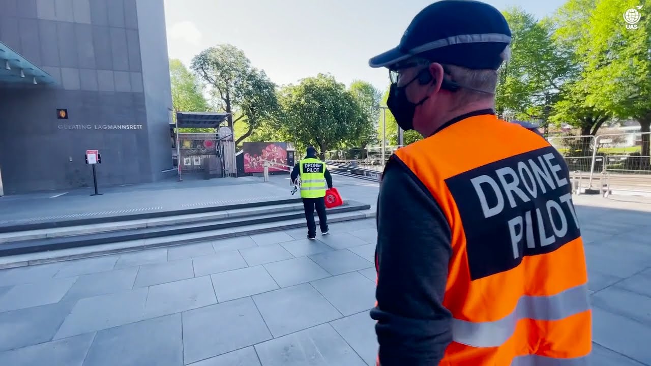 DRONENYTT #45 - Byggteknisk inspeksjon med drone. Vi ble med Statsbygg p&aring; jobb