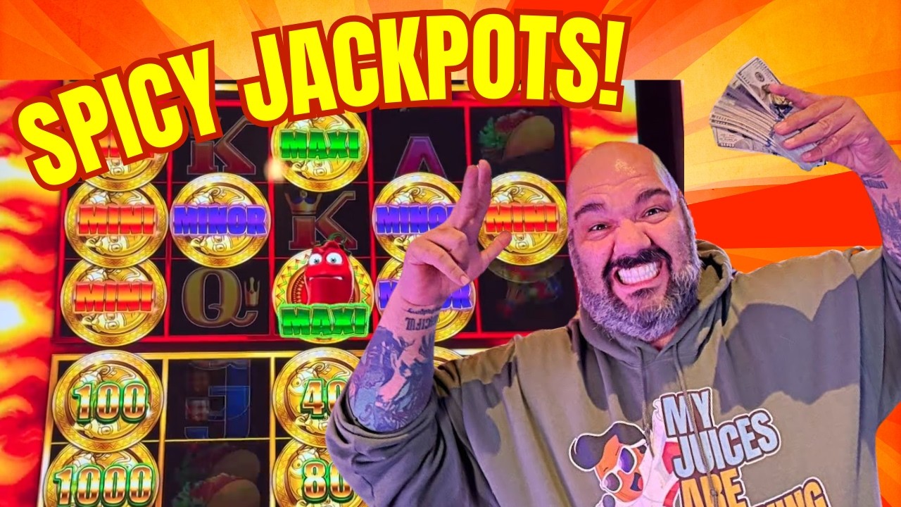 THE TABASCO CHALLENGE: Chasing Every Single Jackpot On This Flamin' Fiesta!!
