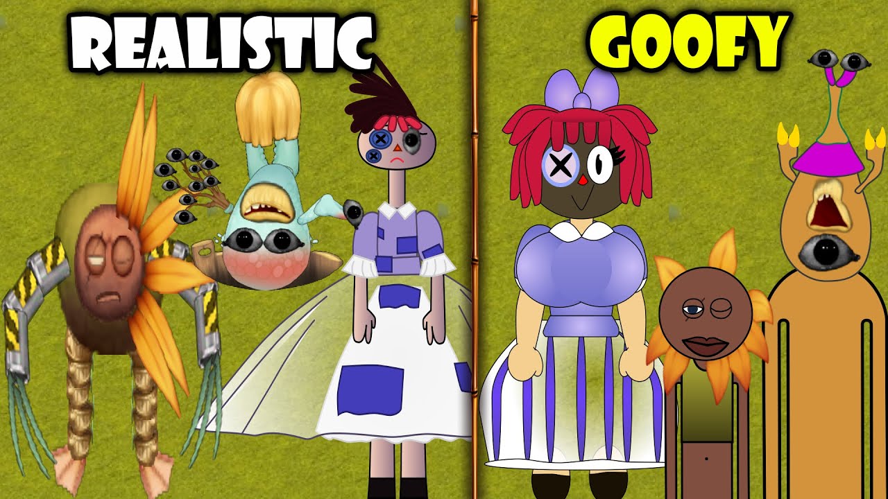 MonsterBox: DEMENTED DREAM ISLAND with RAGATHA, BANNO, FLOWAH | My Singing Monsters TLL Incredibox