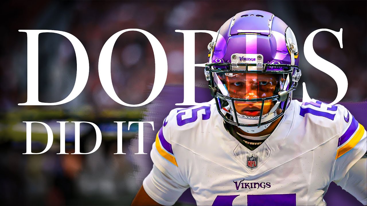 Josh *DOBBS* Vaults Vikings Over Falcons 🚀😤