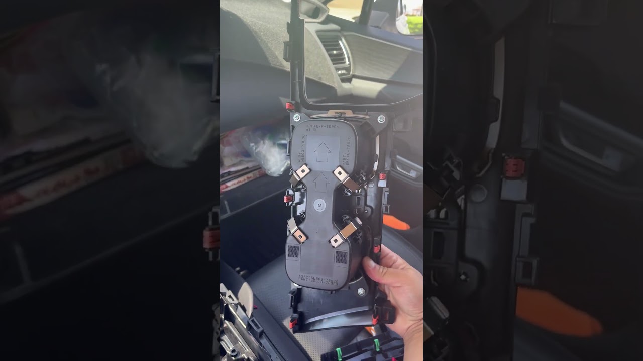 How to remove the 2023 Lexus NX350 radio and air conditioning vents