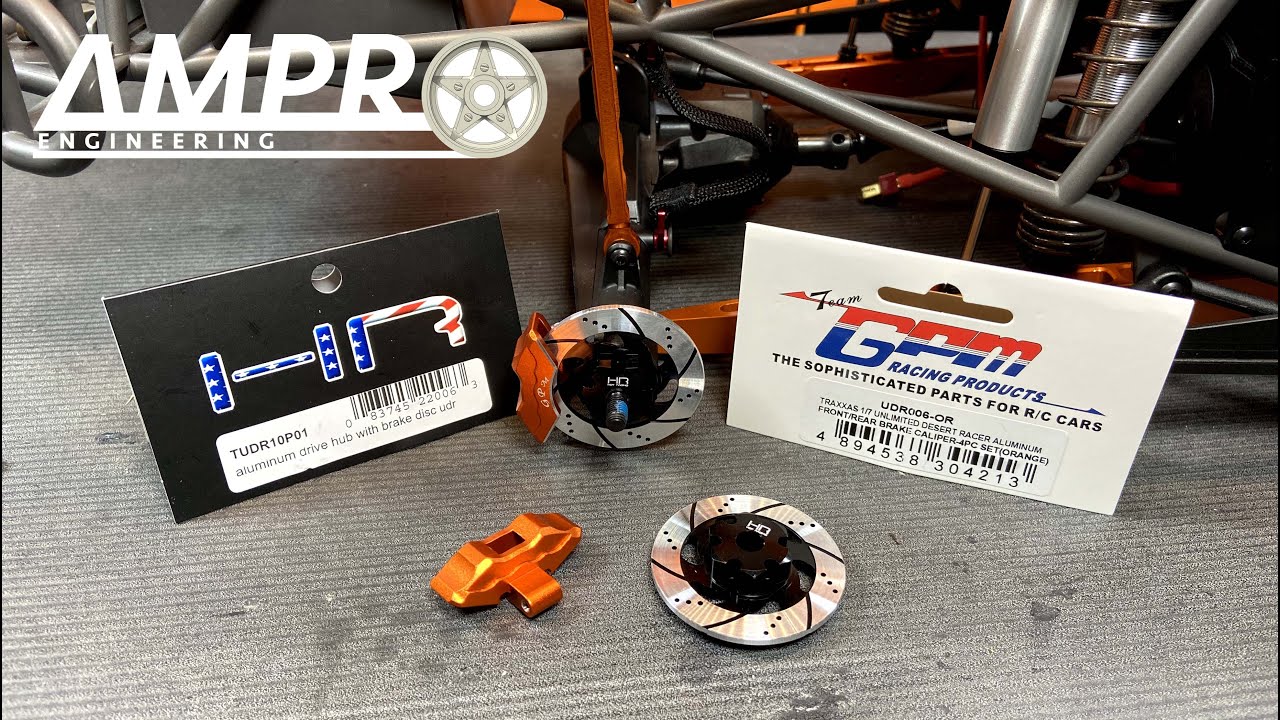 e252: Traxxas UDR Disc's and Calipers