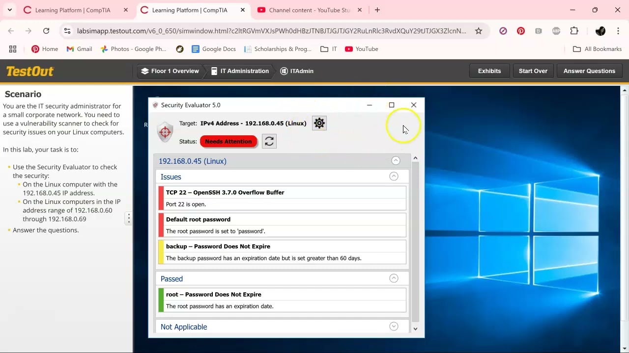 Scan for Vulnerabilities on a Linux Server