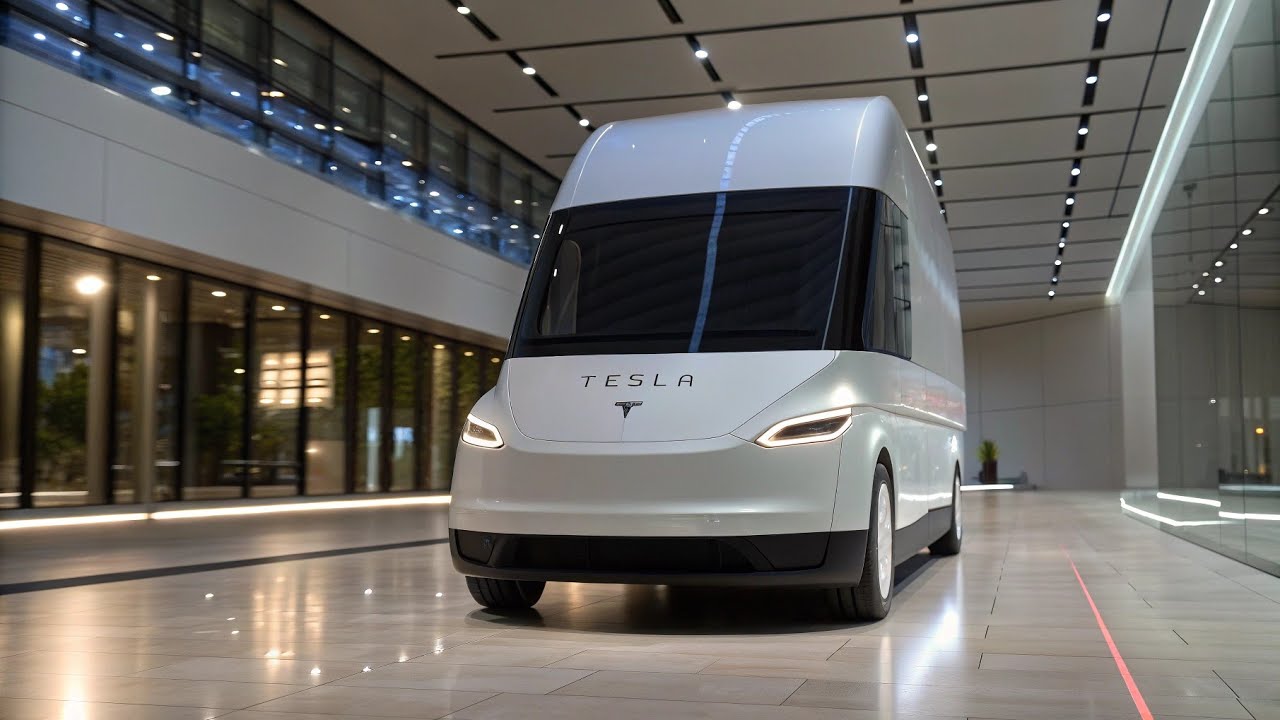 Tesla Camper Van 2026 &mdash; Электродом будущего на колёсах