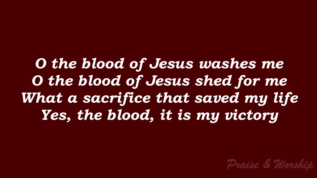 O the blood Crimson love - Praise & Worship