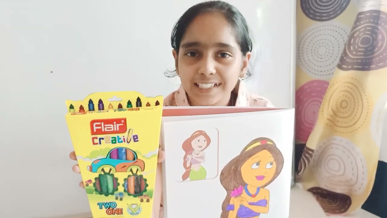 Unboxing And Review Flair Creative Two In One Colour Marker