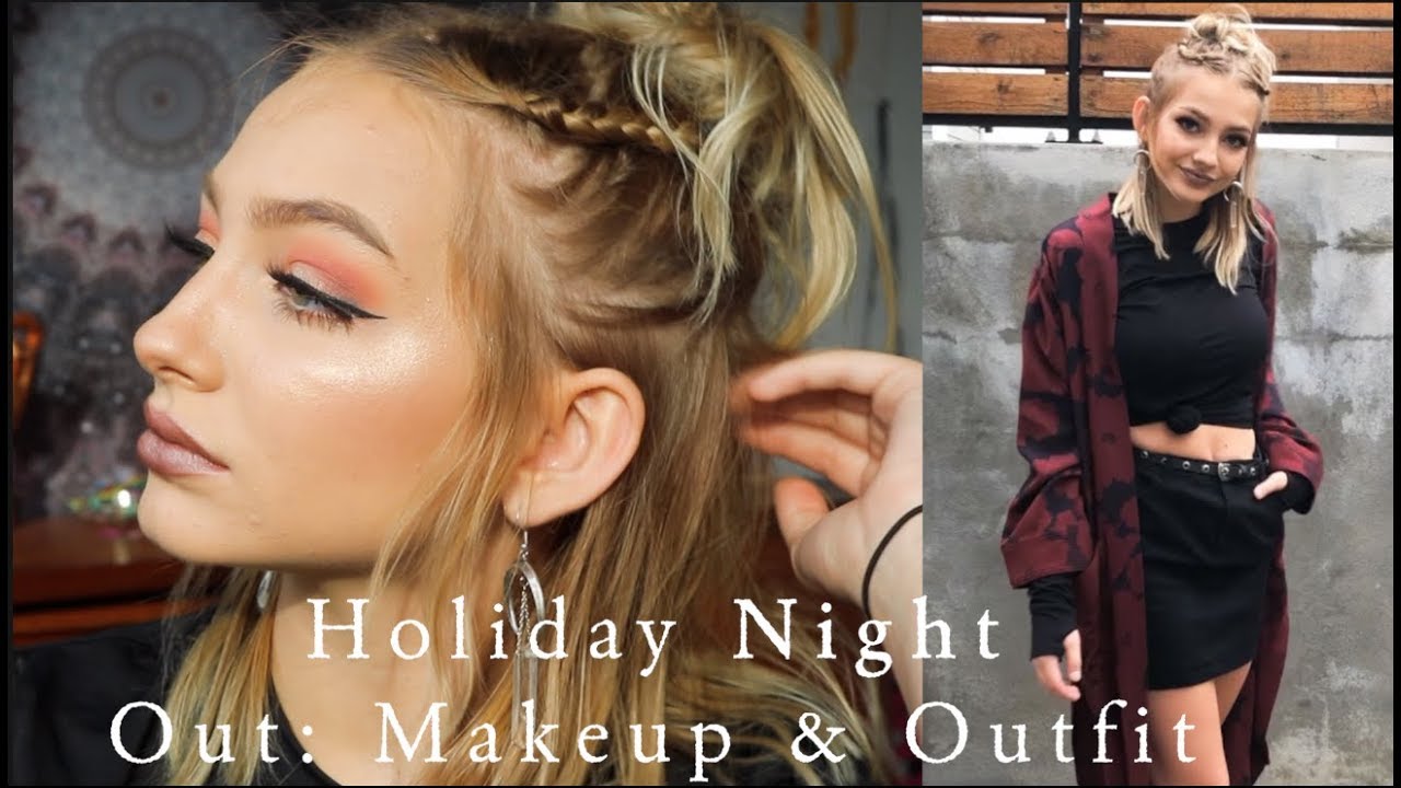 Holiday Night Out: Makeup & Outfit | Hannah Blair