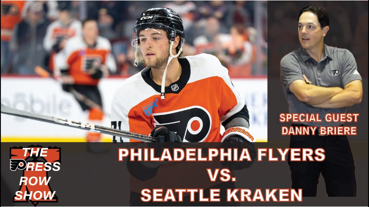 Philadelphia Flyers vs. Seattle Kraken (3/8/25) - The Press Row Show: Pregame, INTs, Postgame