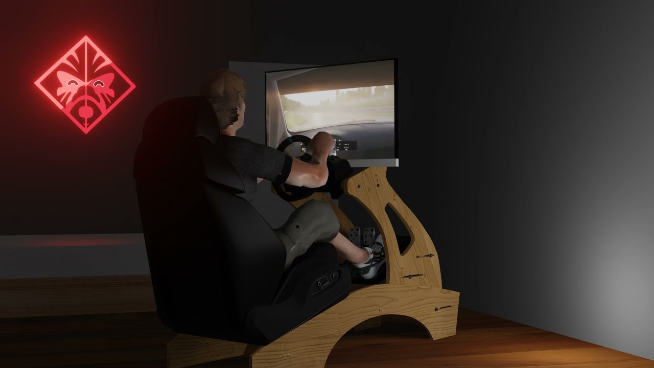Racing Sim Rig DIY idea