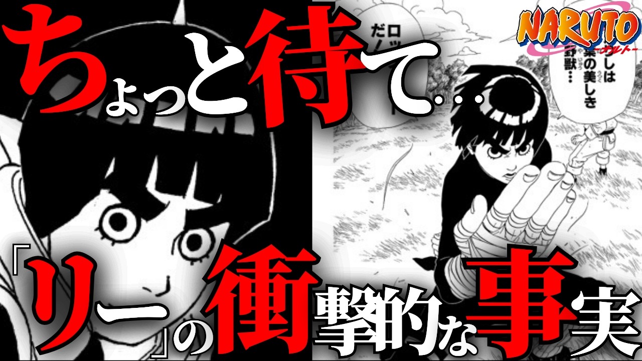 【NARUTO】ロックリーのすべてを30分で完全解説！【ナルト考察】