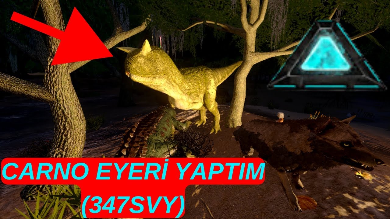 ARK MOBİLE 347 SEVİYE CARNOYA EĞER YAPTIM / ARK MOBİLE TÜRÇE / #ARK