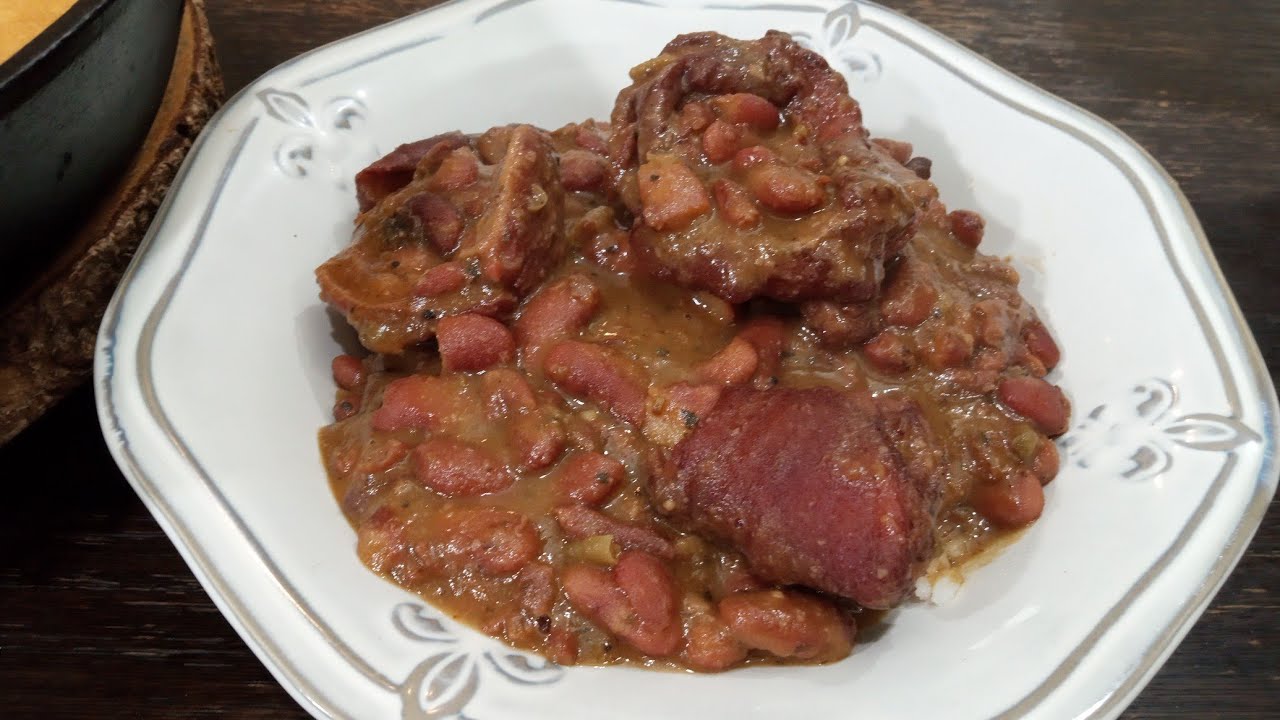Red beans and rice with smoked turkey