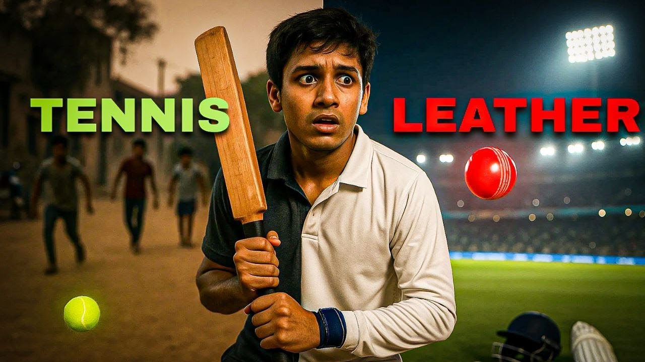The Real Struggle When You Switch from Tennis Ball to Leather Ball (Nobody Tells You This)