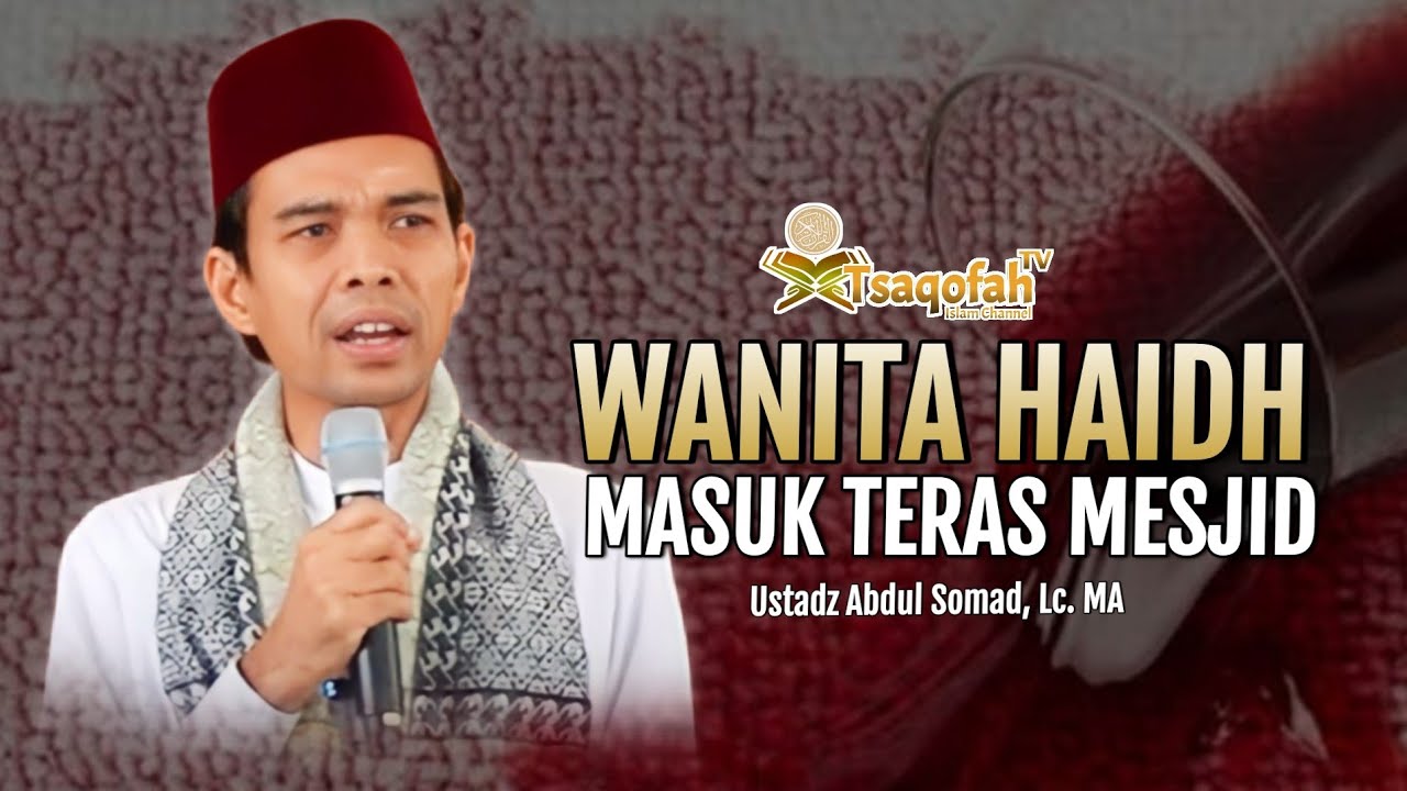 Wanita Haidh Masuk Teras Mesjid, Bolehkah? | Ustadz Abdul Somad, Lc. MA | Tanya Jawab UAS
