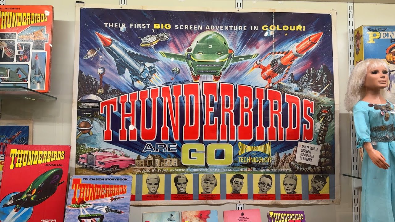 Thunderbirds and Space: 1999 EXHIBITION Highlights The Museum Of Brands LONDON