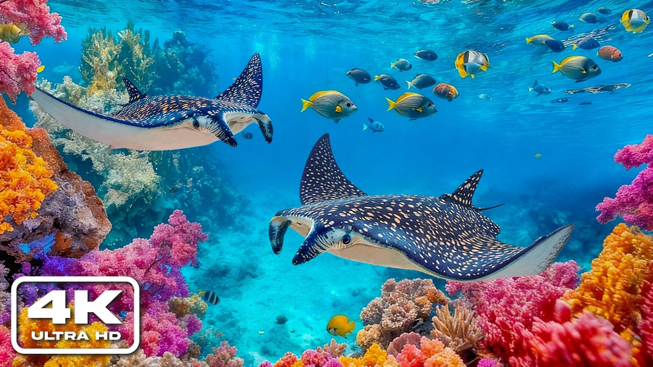 Dive Into the Mesmerizing Underwater Realm | Marvel at Sea Animals in the Best 4K UHD Aquarium