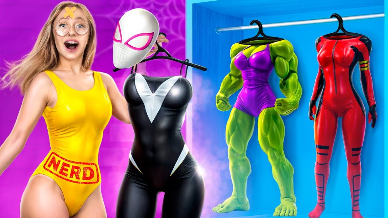 Ze Šprtky na Gwen Stacy! Spider-Man a Gwen Stacy! Jak se stát superhrdinou!