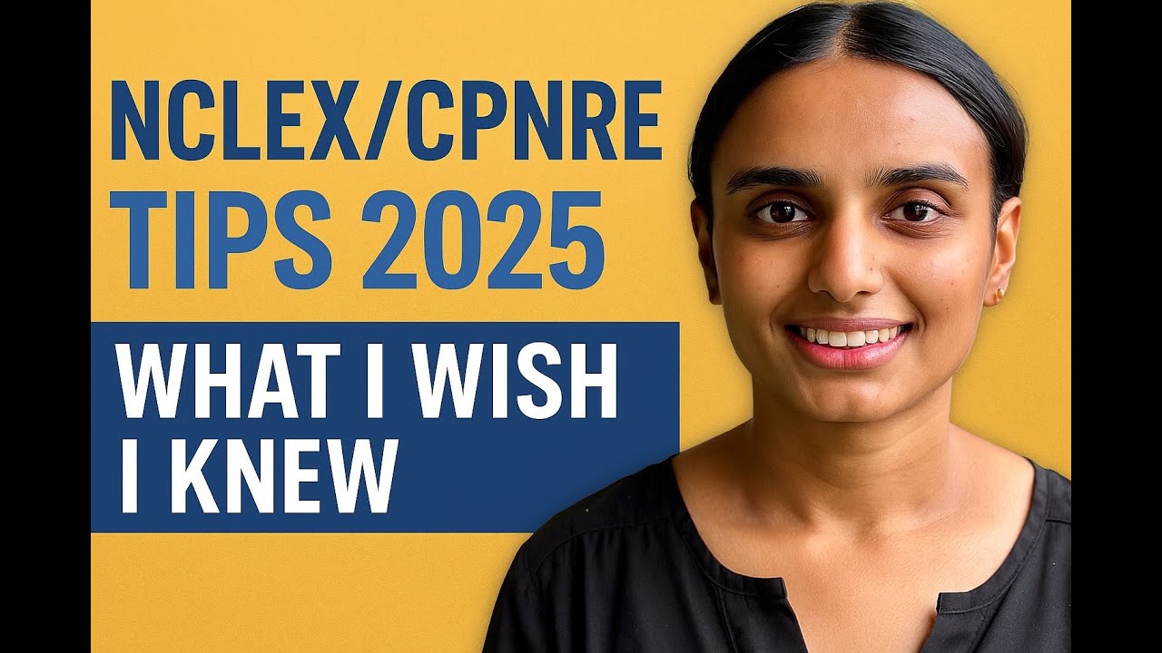 NCLEX & CPNRE Tips 2025 | What I Wish I Knew Before the Exam!