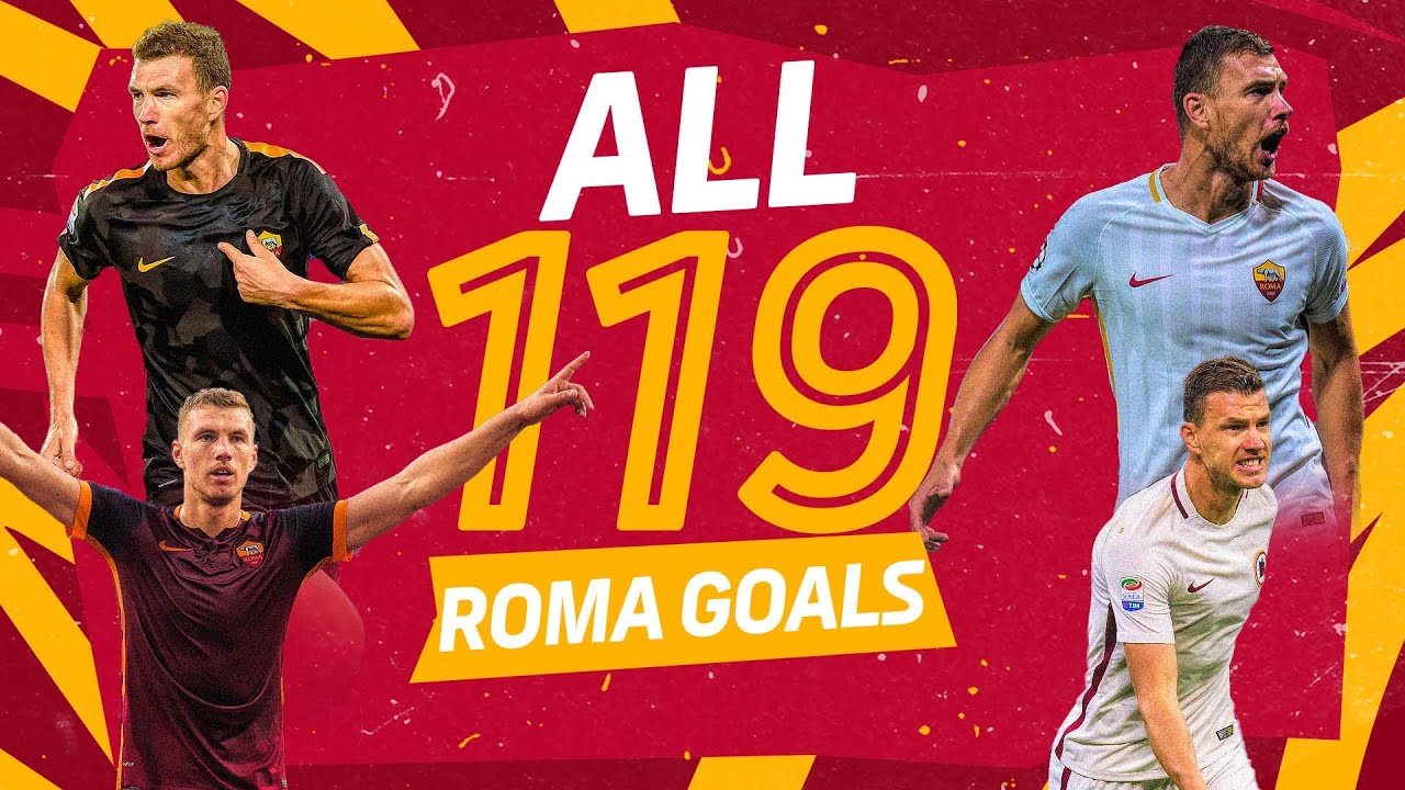 EDIN DZEKO | TUTTI I 119 GOL CON LA ROMA