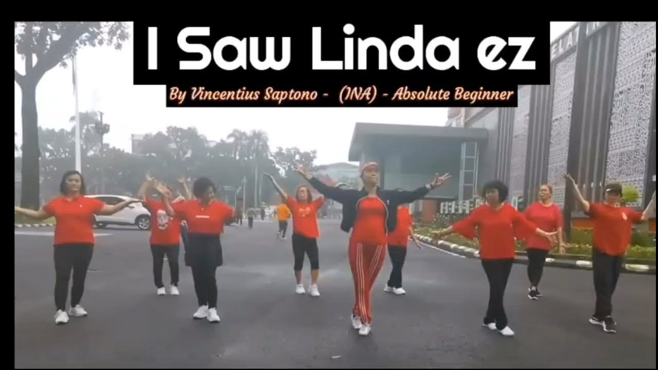 I Saw Linda EZ Line Dance - Absolute Beginner - Choreo : Vincentius Saptono (INA) - September 2024