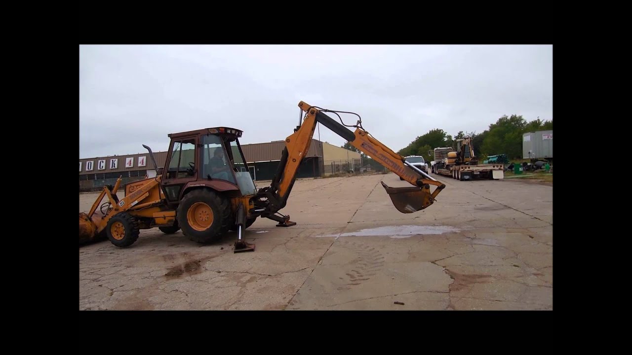 1994 Case 580 Super K backhoe for sale | sold at auction October 9, 2014