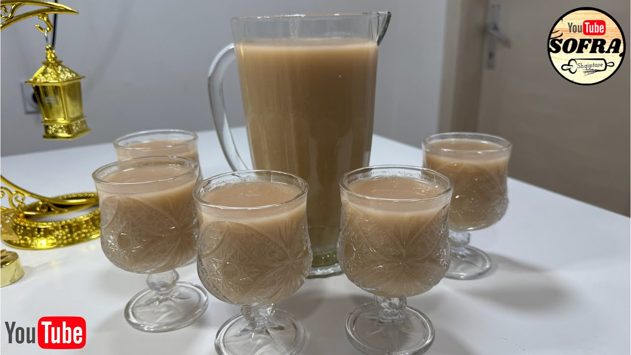 BOZE - Pije Freskuese Tradicionale e Cila shkon Shume ne Ramazan BOZA @sofrashqiptare