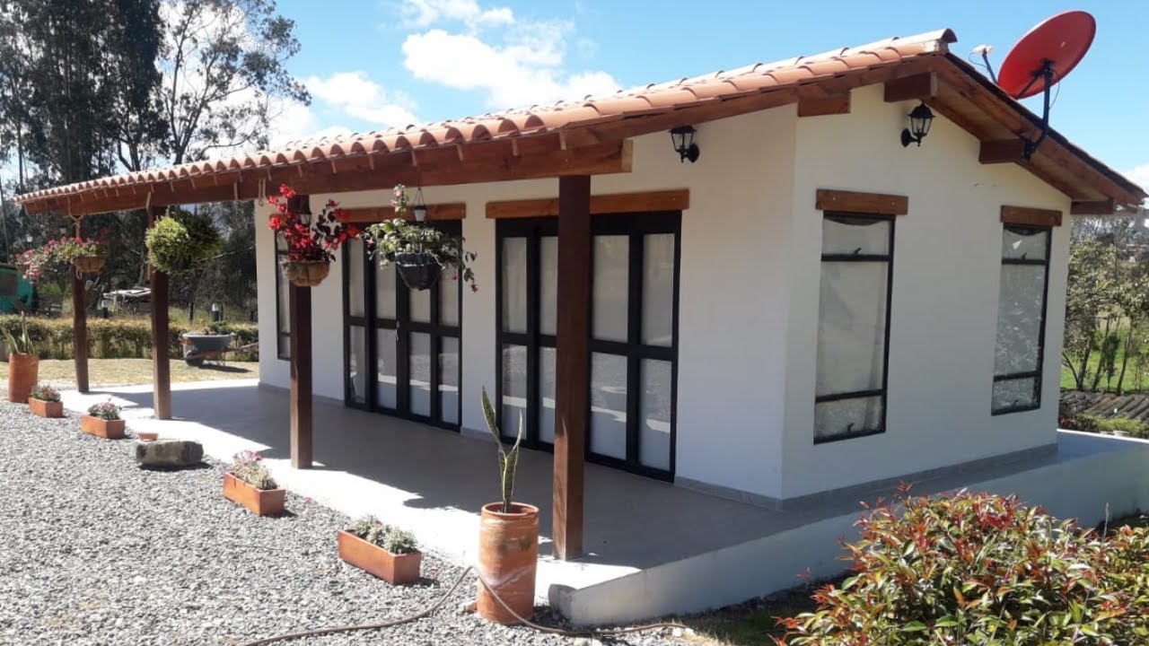 TOP 38 CASAS PEQUENAS COM VARANDA Simples e Bonitas!