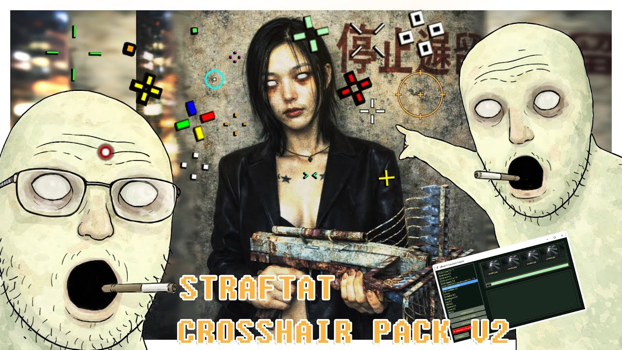 Biggest Crosshair pack for STRAFTAT and FREE (again)