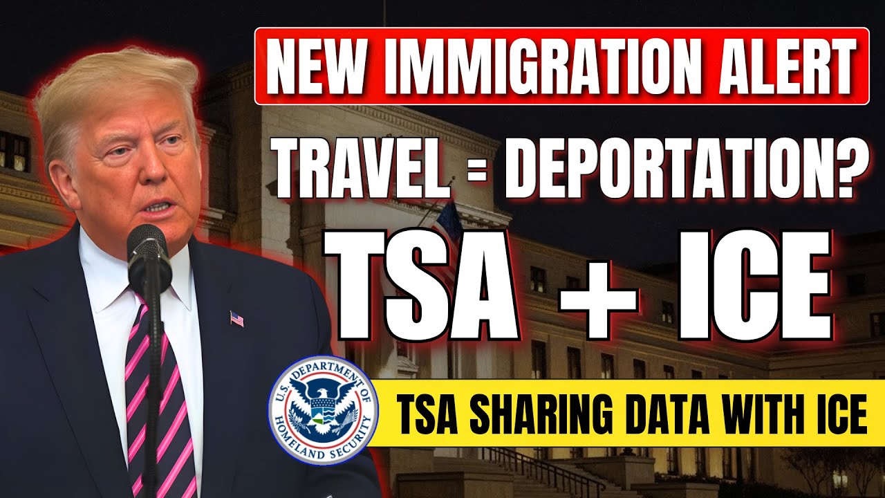 BREAKING: TSA–ICE Data Sharing in 2026 ⚠️ Immigrants Face New Deportation Threat