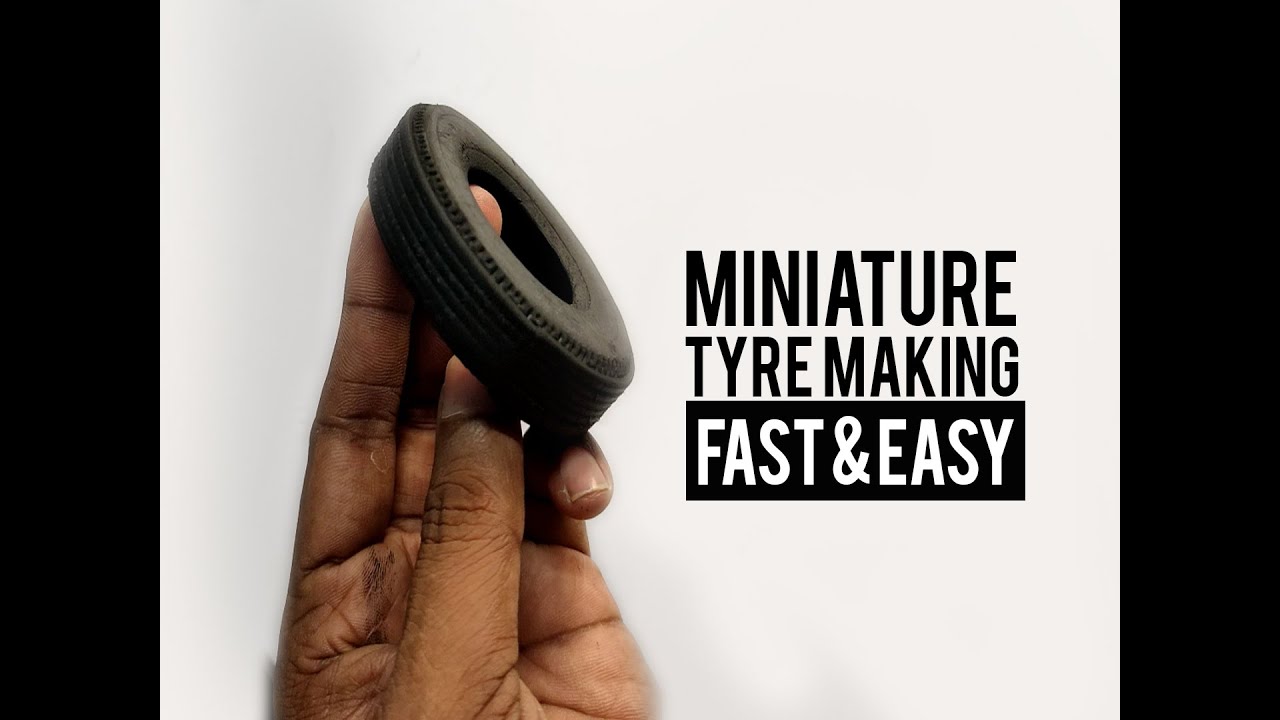 Miniature Tyre Making | Now Very Fast & Easy