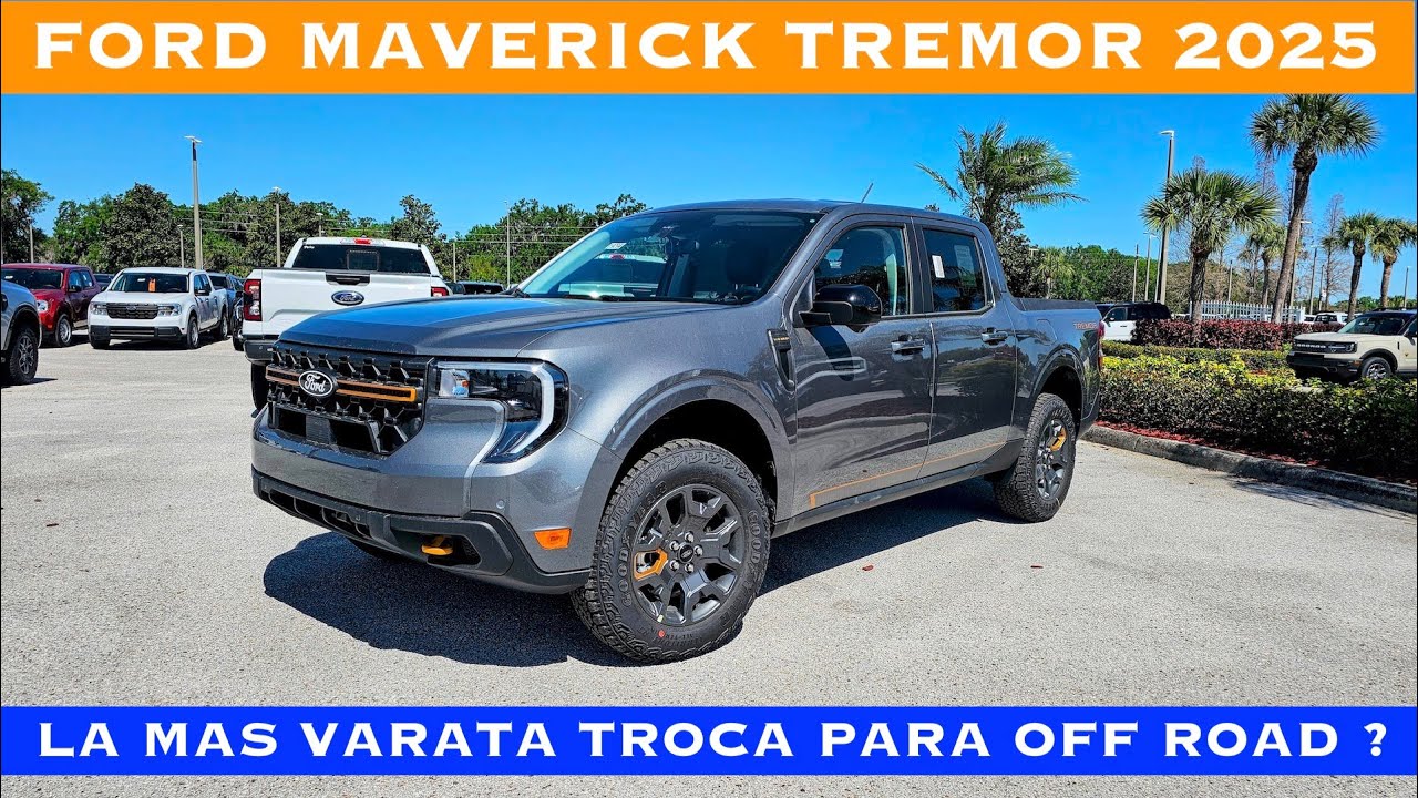 Ford Maverick Tremor 2025 - Reseña y Prueba De Manejo POV - La Mejor Camioneta Off Road Por El $$ ?