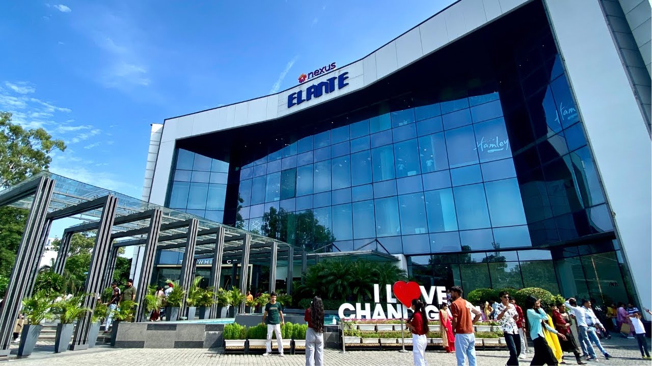Exploring Elante Mall Chandigarh: Top Shopping, Dining, and Entertainment Spots | 4K