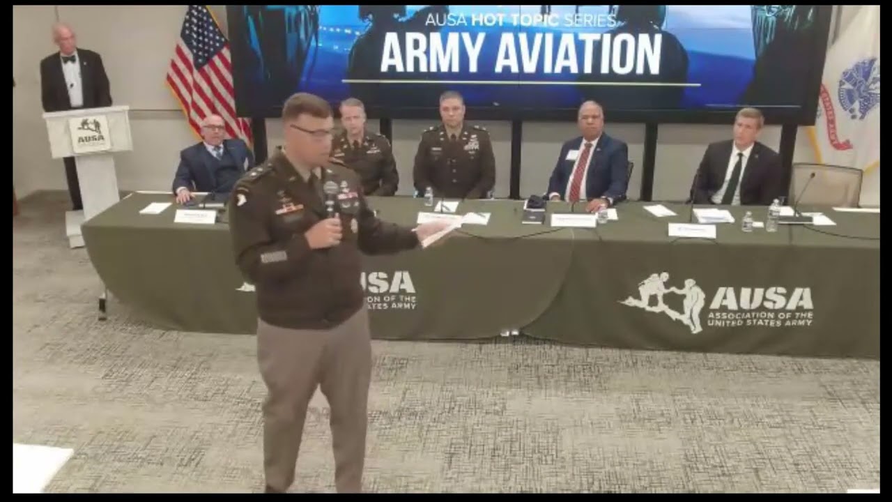 AUSA Hot Topic 2024 - Army Aviation - MG Clair A. Gill & Closing Comments