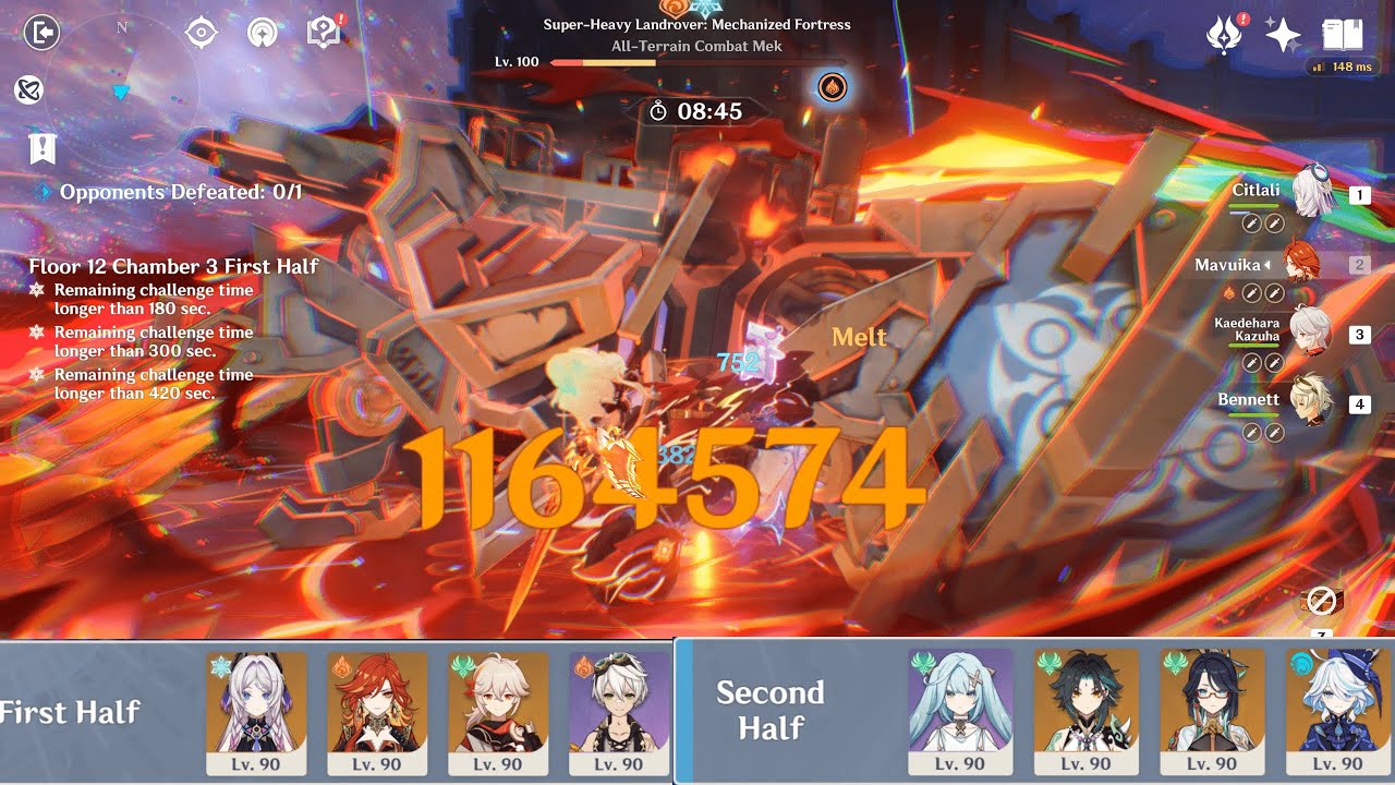 C0 Xiao Team Destroys Spiral Abyss 6.2 | Genshin Impact | New Spiral Abyss Luna III