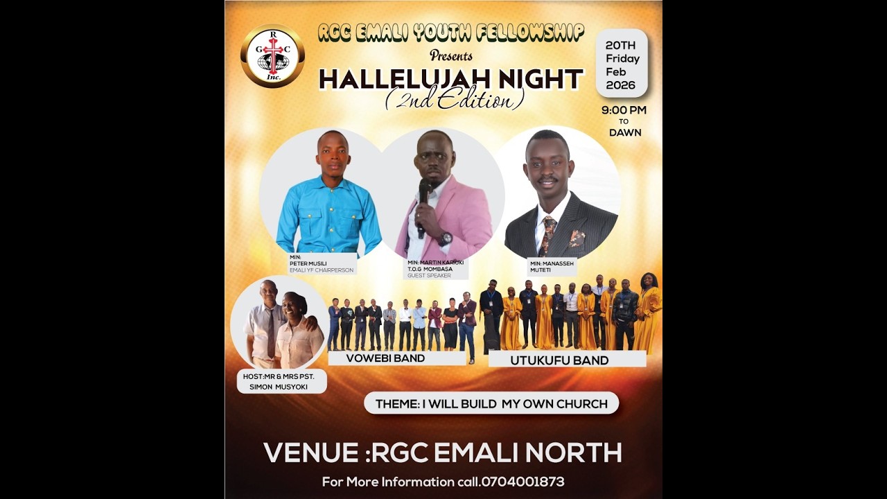 EMALI YOUTH FELLOWSHIP-WORSHIP NIGHT