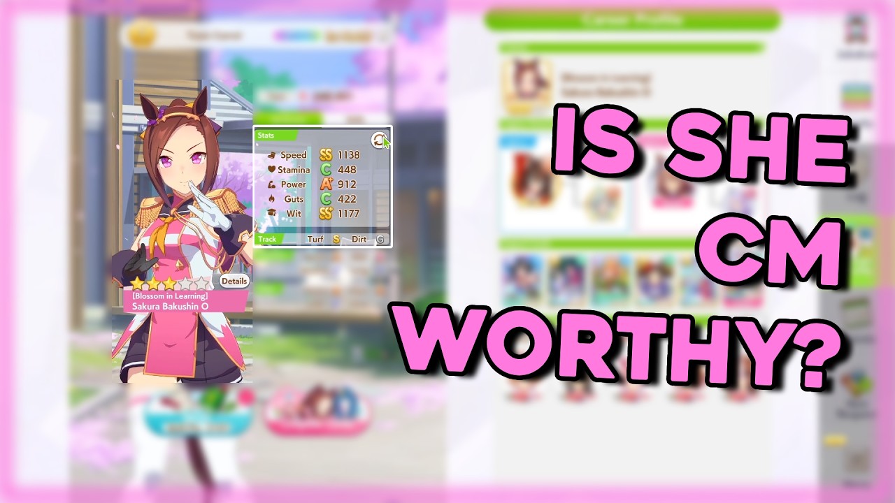 Making A CM9 Sakura Bakushin O Is Kinda Fun | Umamusume: Pretty Derby