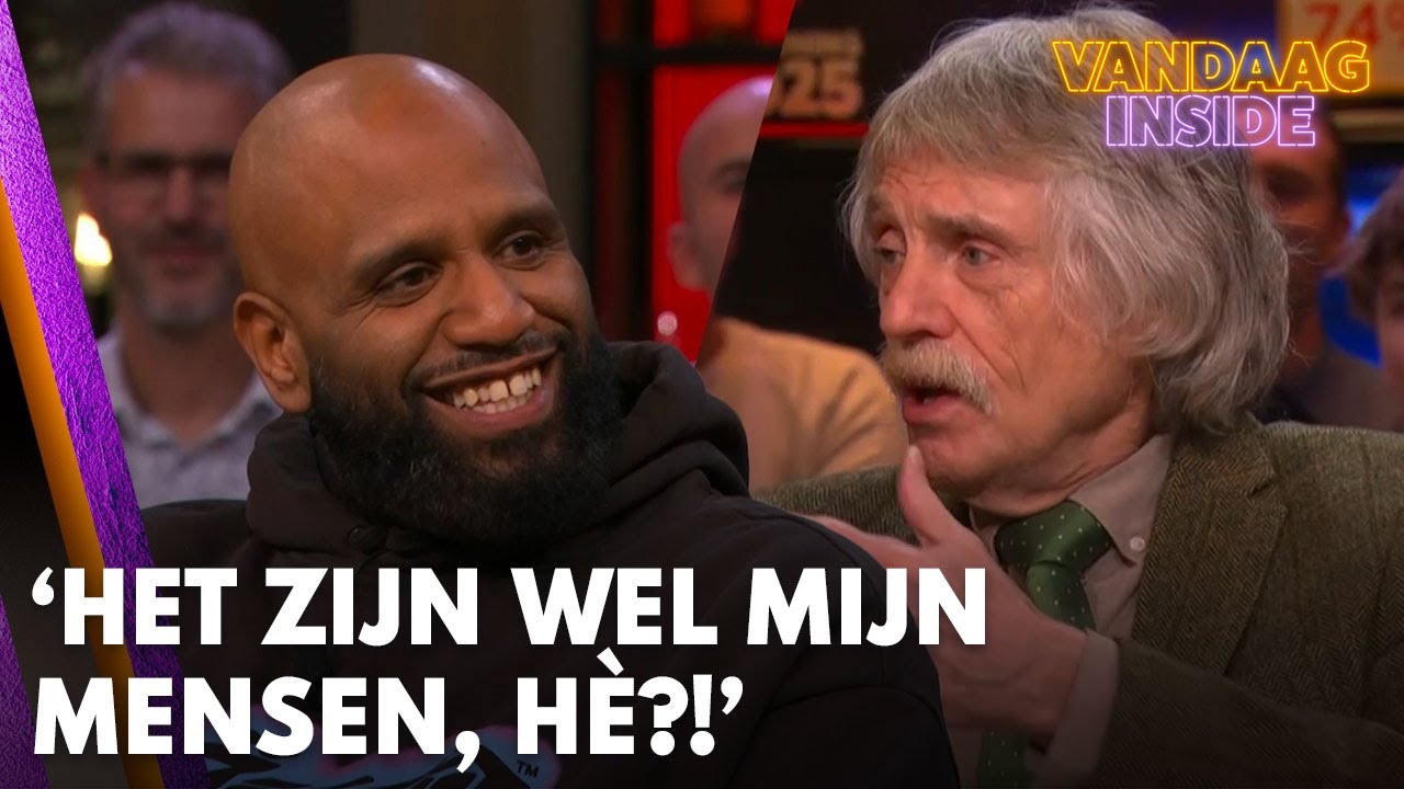 Willie Wartaal hoort Johan Derksen over jury The Voice of Holland: 'Het zijn wel mijn mensen, hè?!'