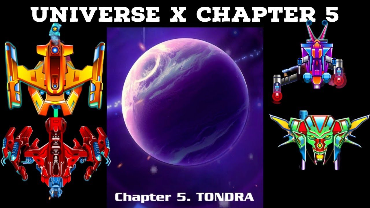 Universe X Mode Chapter 5 | Galaxy Attack Shooting Game @classiccrashes