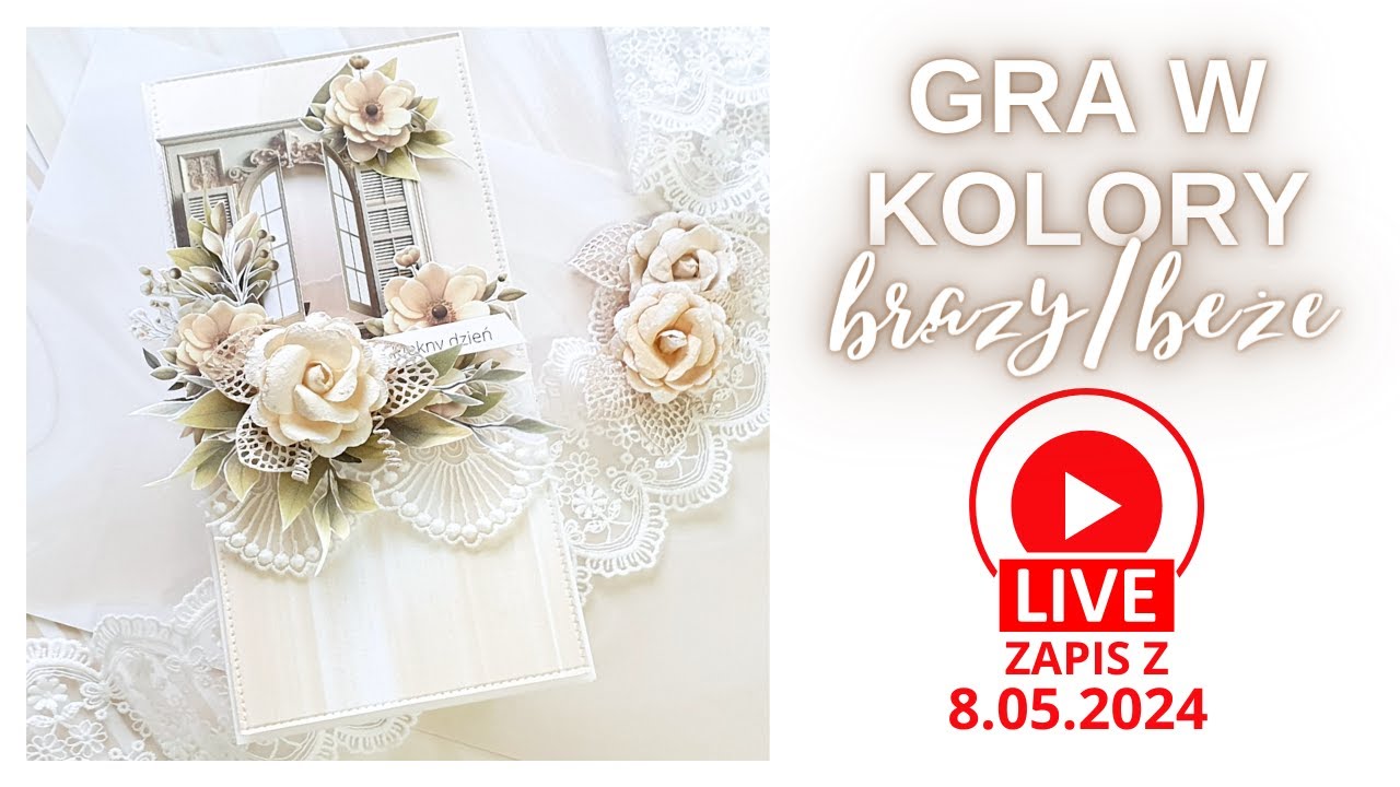 Gra w kolory. Zabawa z kolorami. Maj. Scrapbooking. Cardmaking.