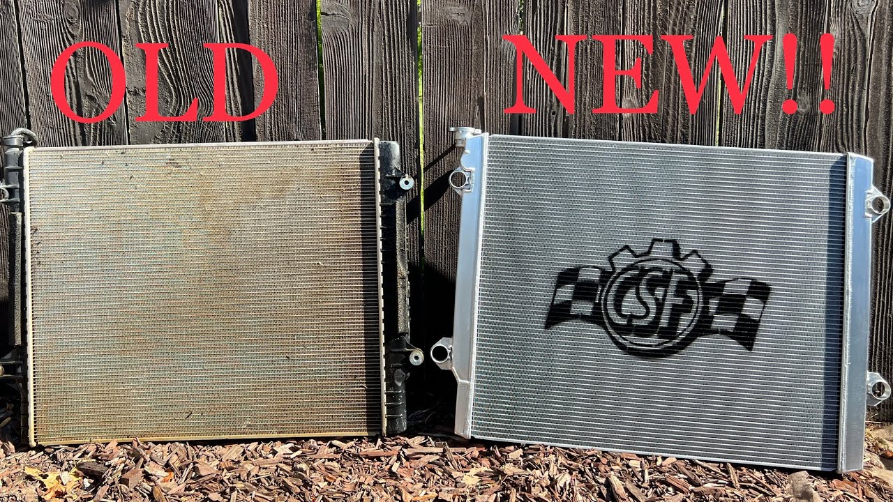 INSTALLING A CSF HIGH PERFORMANCE RADIATOR ON MY 3RD GEN TACOMA!!