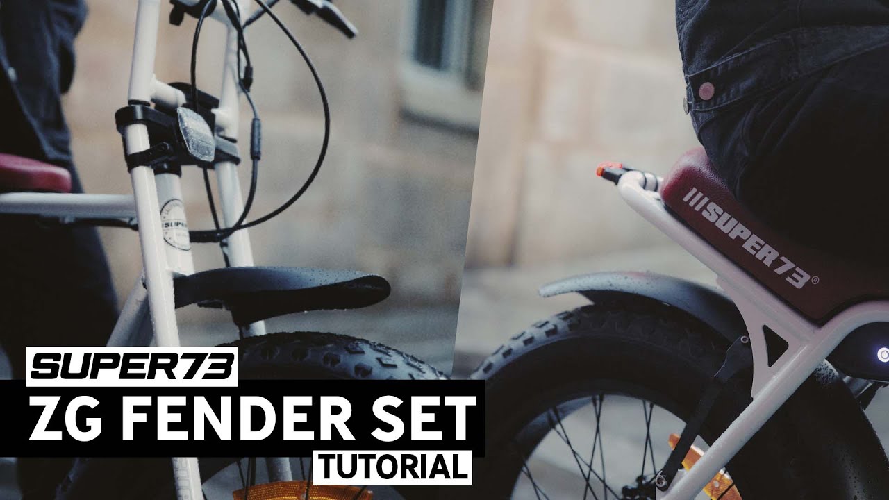 SUPER73-ZG Fender Set Installation
