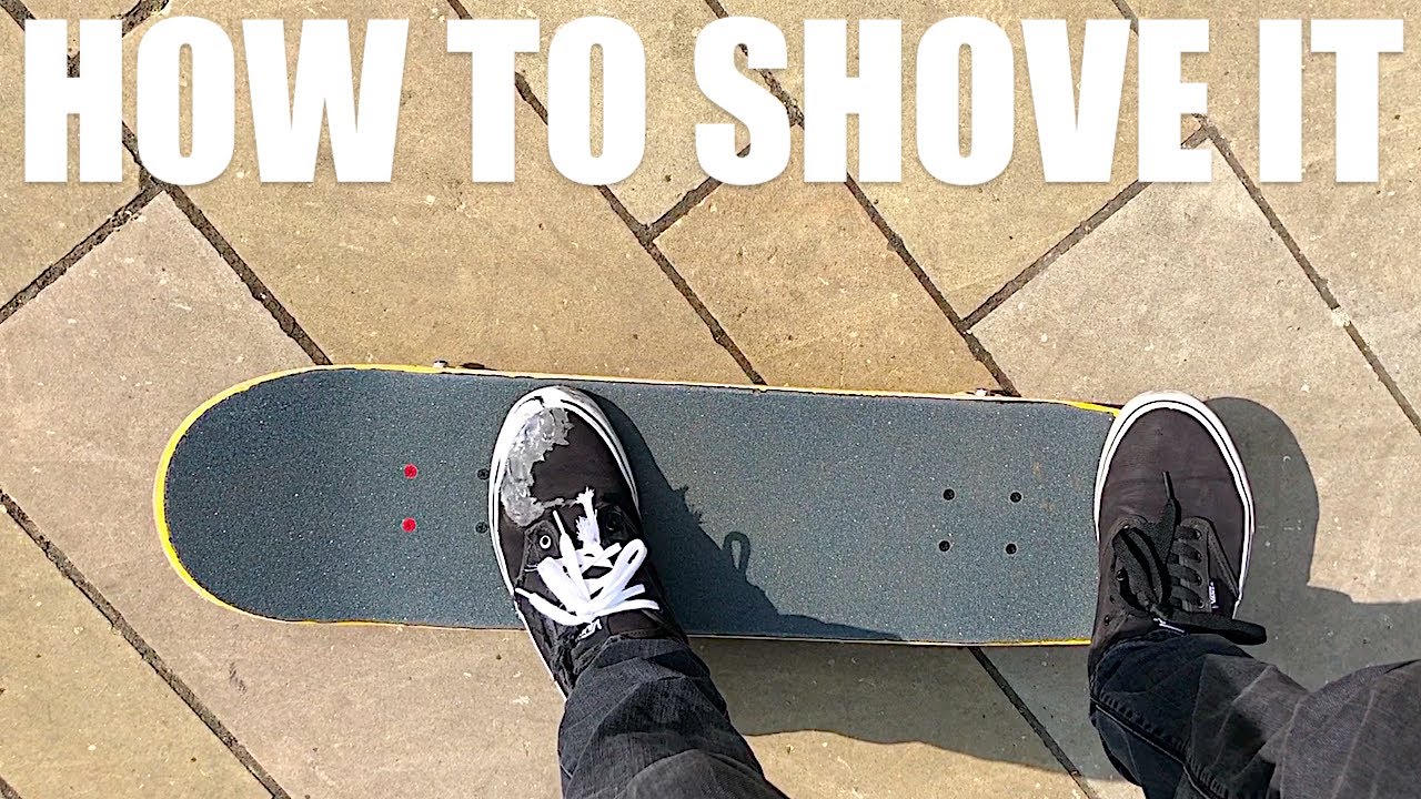How to Shove It the EASIEST Way on a Skateboard Tutorial