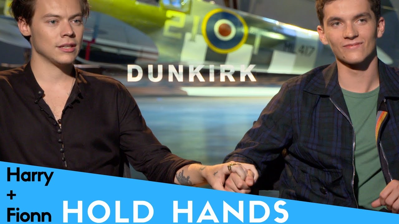 Harry Styles Holds Fionn's Hand in Interview