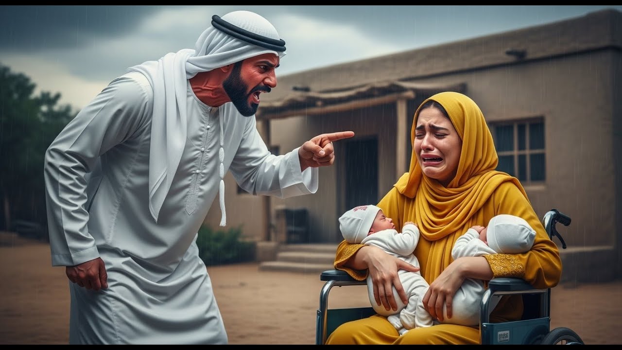 الزوج الظالم طرد زوجته المُعاقة وتوأم بناته من المنزل | قصة مؤثرة تحمل العبرة