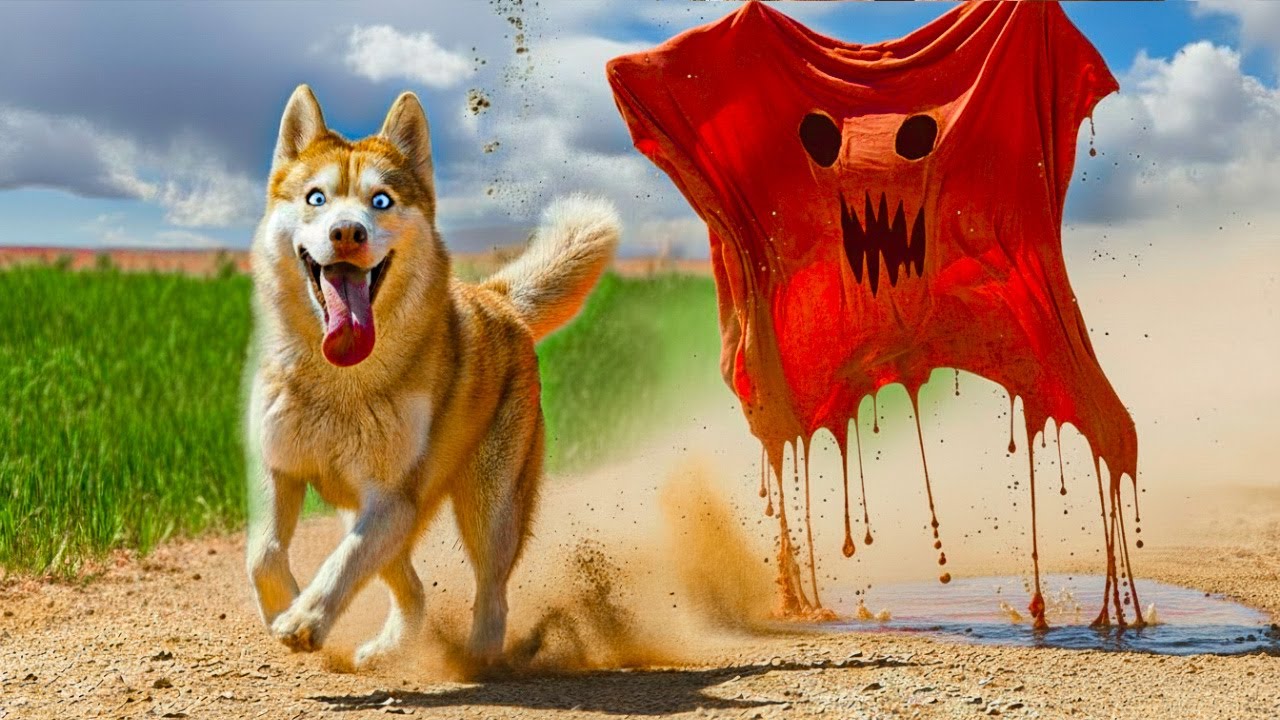 ХАСКИ БУБЛИК! ПРОКЛЯТИЕ МОКРОЙ ТРЯПКИ!! Лучшие серии
