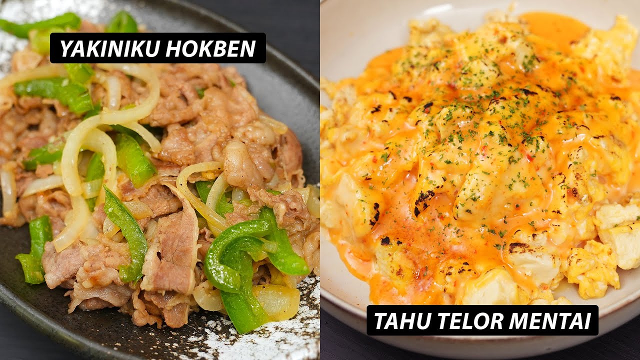 MIRIP Hokben - RESEP BEEF YAKINIKU ALA HOKBEN DAN TELUR MENTAI