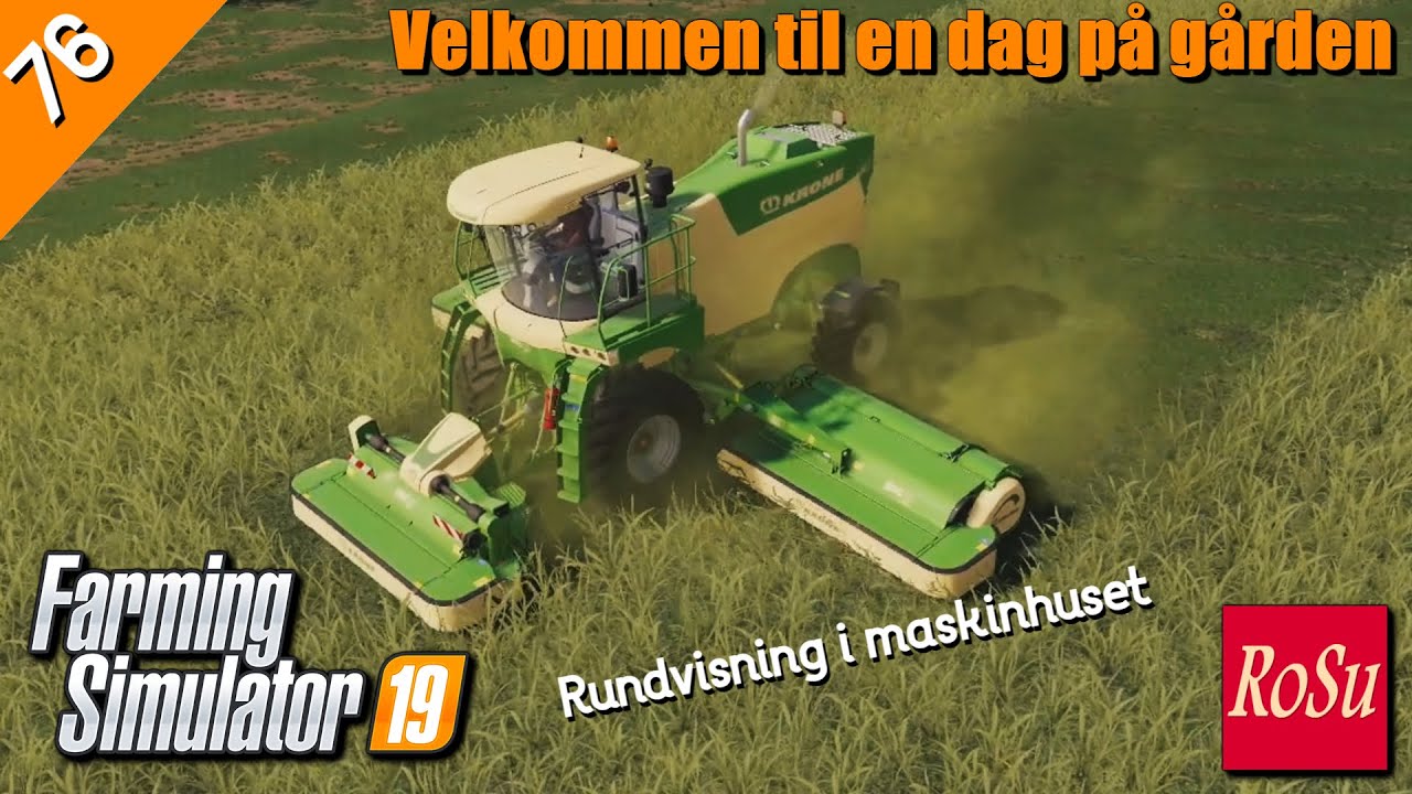 Rundvisning i maskinhuset - Episode 76 - Velkommen til en dag p&aring; g&aring;rden