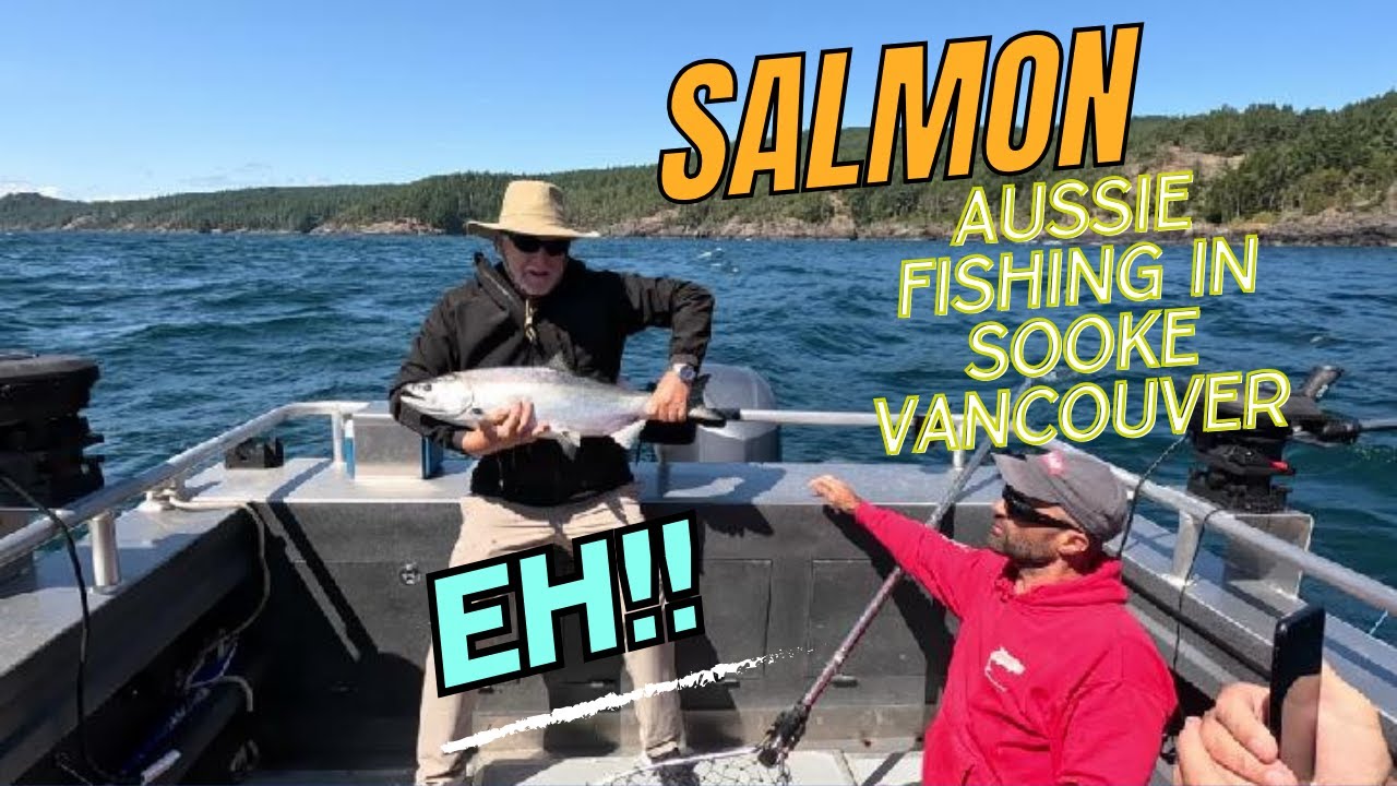 SALMON Fishing in Sooke, Vancouver Island | 4xCCF Adventures in Canada
