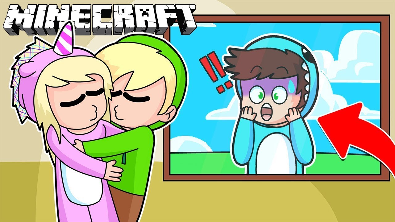 MILO ESPIA a VITA Y CLARI BESANDOSE en MINECRAFT 😱 ¿Esto es normal?