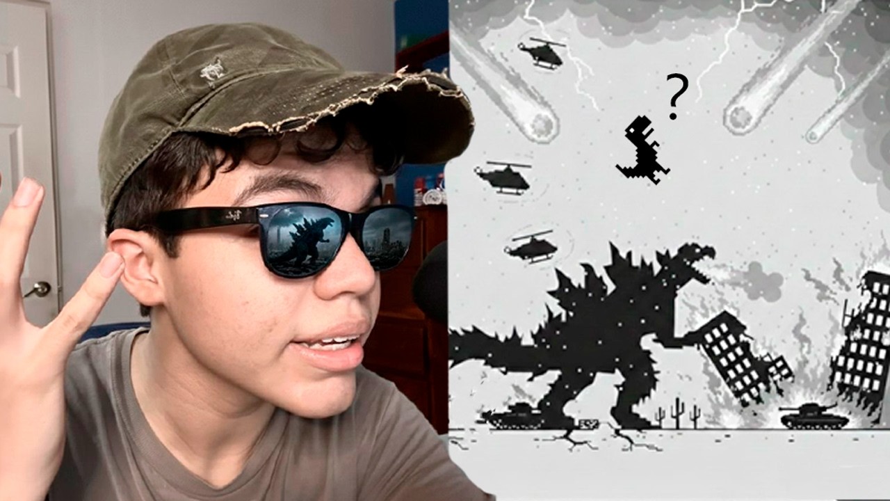 El juego del T-Rex es una locura